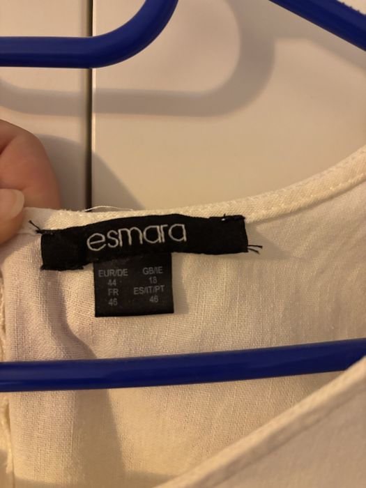 Rochie de vara din in si bumbac Esmara masura 44