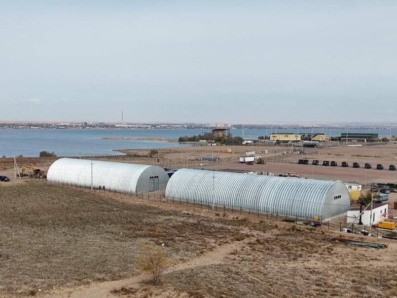 Ангар разборный бескаркасный