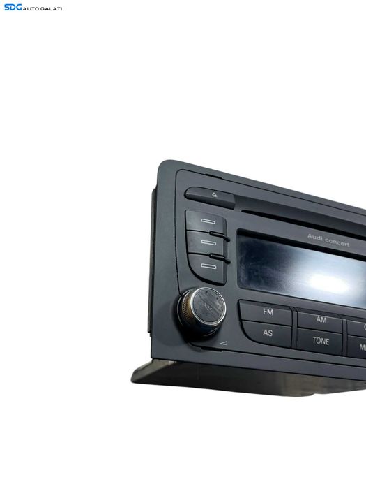 Radio CD Player Audi Concert Fara Safe Code Audi A3 8P 2004 - 2013 Cod 8P0035186G 7647253380 [B3814]