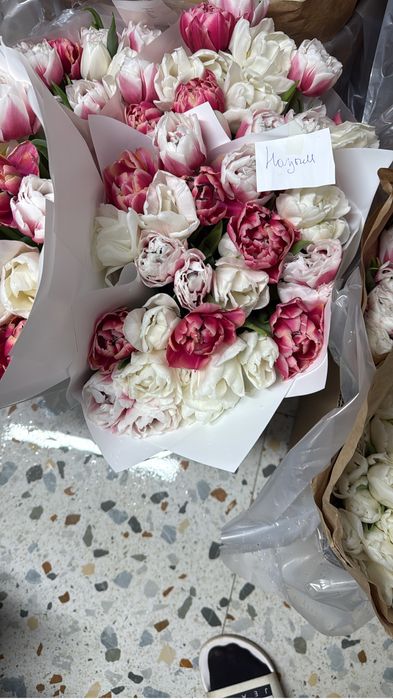 Акция на тюльпаны