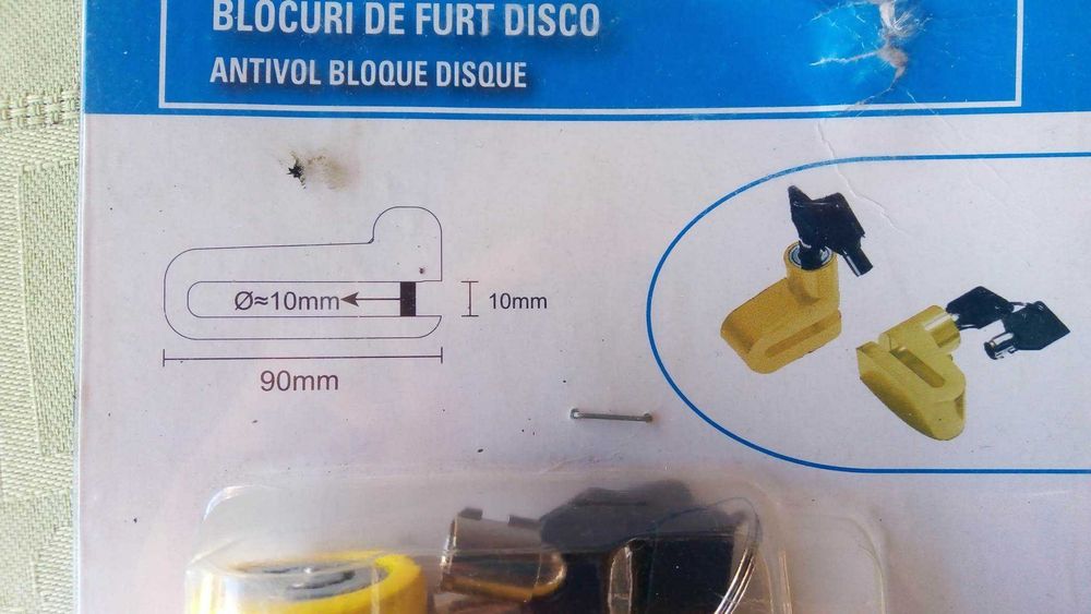 Antifurt pe disc