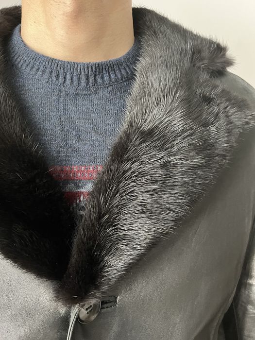 Дубленка мужская