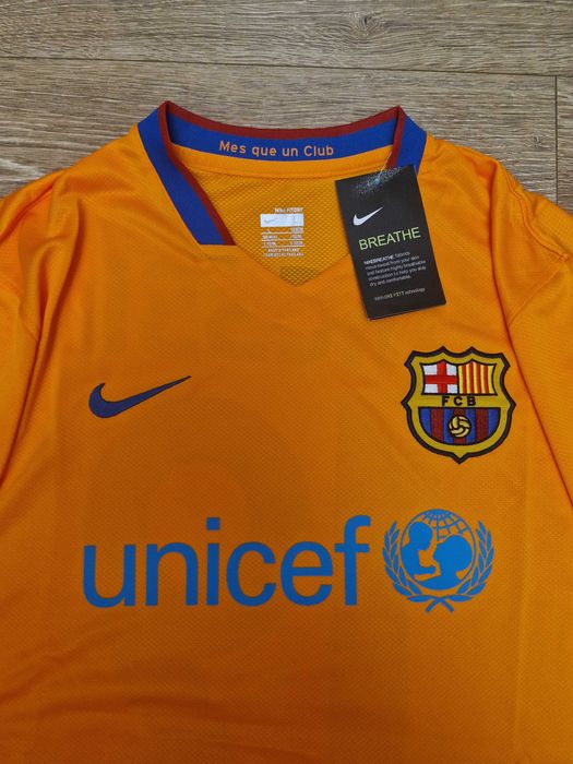 Tricou fotbal Barcelona 2006/07 away Messi #19 patchuri LaLiga