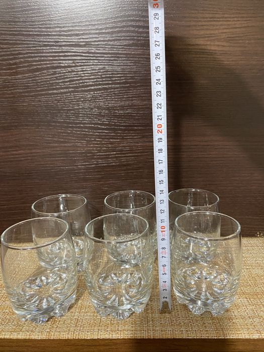 Бокалы для напитков, стекло