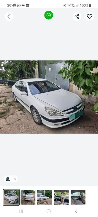 PEUGEOT 607 2001