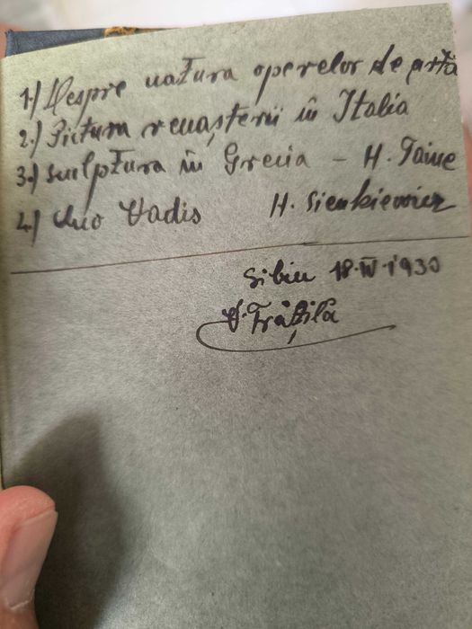 „Despre natura operei de artă”, Editura Librăriei Universala Alcalay & Co. București, 1910