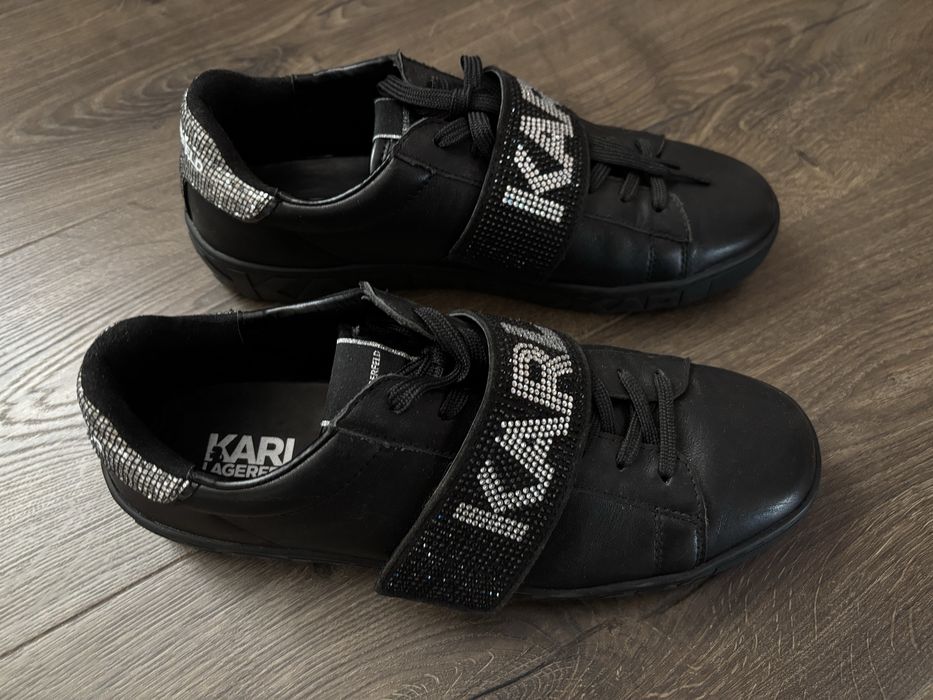 Кожени дамски сникърси Karl Lagerfeld 40 номер