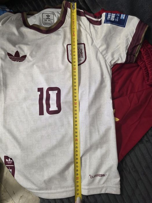 Echipament Adidas fotbal pentru copii, tricou, pantaloni Lamine Yamal