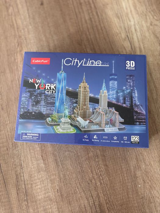 Пъзел 3Д играчка за деца New York