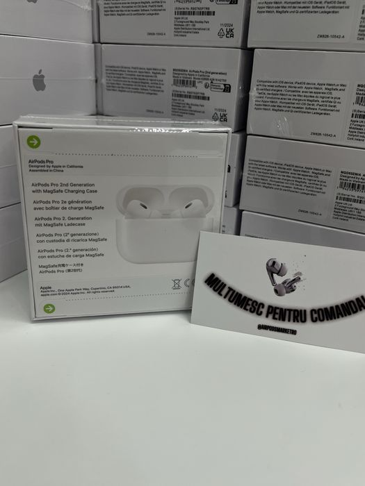 •ANC TOP• Garantie • Airpods pro 2nd Gen • Sigilate