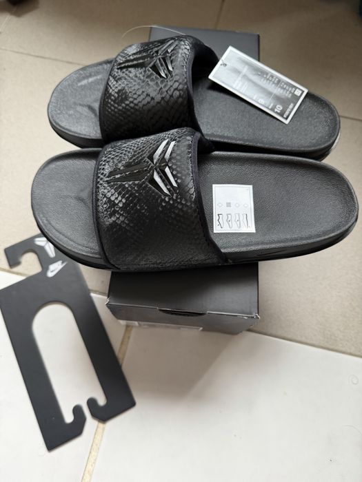 Papuci Nike Kobe Offcourt Slide, Unisex, Noi, Originali