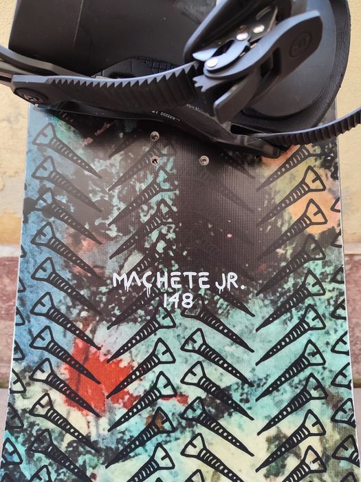 Placa snowboard Ride Machete 148 JR cu legături