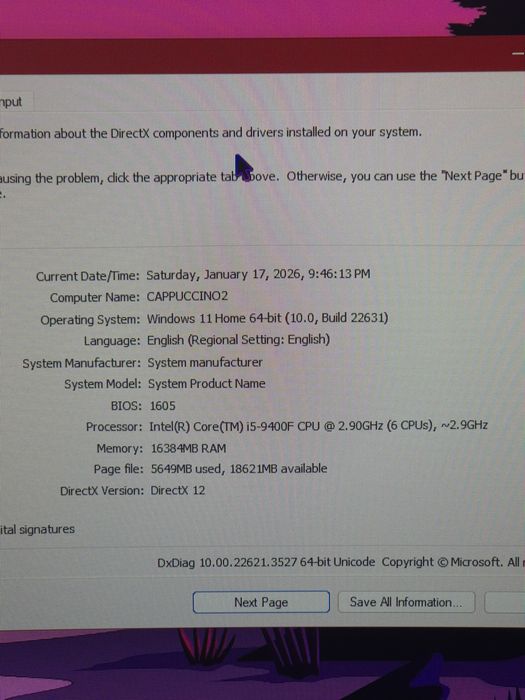 PC Gaming i5-9400F • GTX 1660 6GB • 16GB RAM • 2×SSD • Windows 11