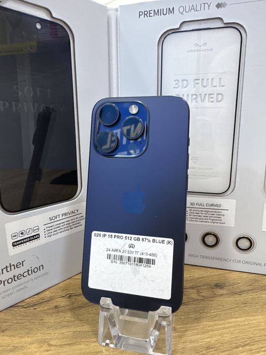Ip 15 pro 512gb 87% Pintel.kz