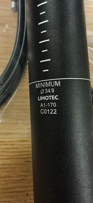 НОВИ Колче дропър Dropper за седалка Limotec 34.9 150,170мм за колело