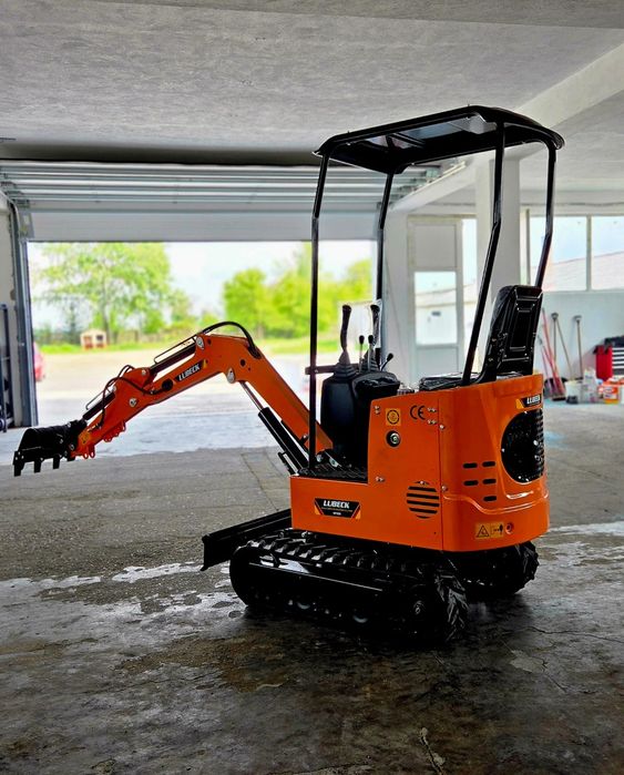 Miniexcavator Lubeck W 100, 1 tonă~Nou~