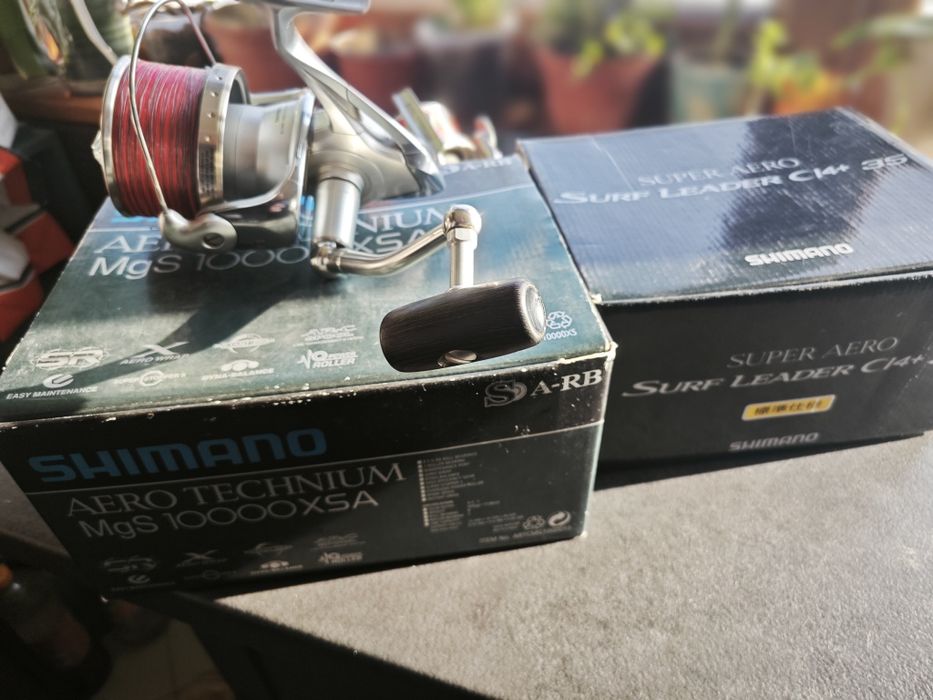 Макара Shimano aero technium MGs xsa 10000