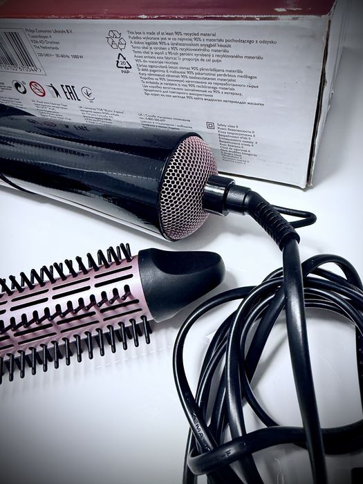 Perie rotativa Philips Dynamic Volume 1000w perie indreptat parul perie volum  cu placi ceramice