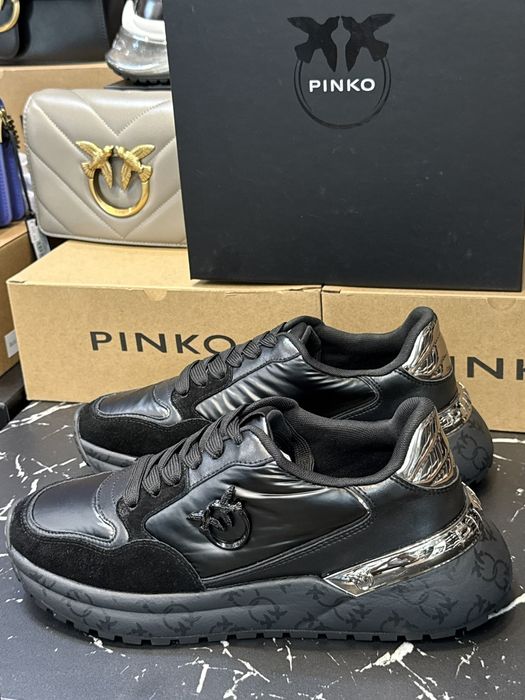 PINKO Z99 BLACK дамски маратонки сникърси 40