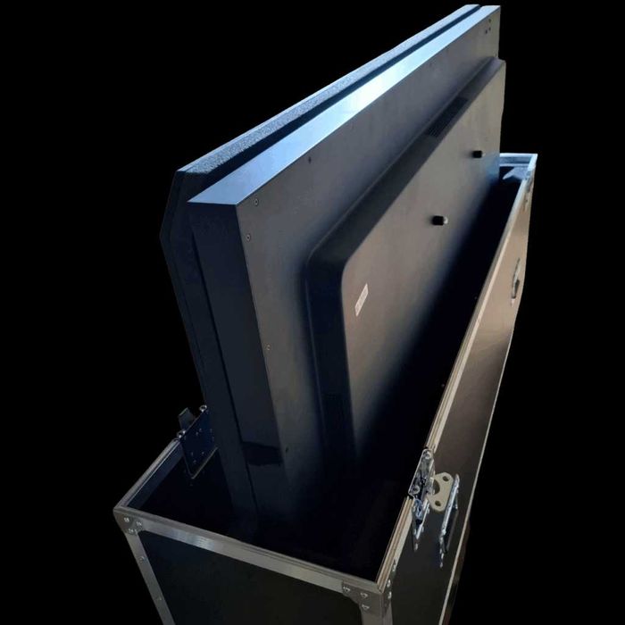 Monitor Touchscreen, interactive conference room+stand electric+ flight case robust
