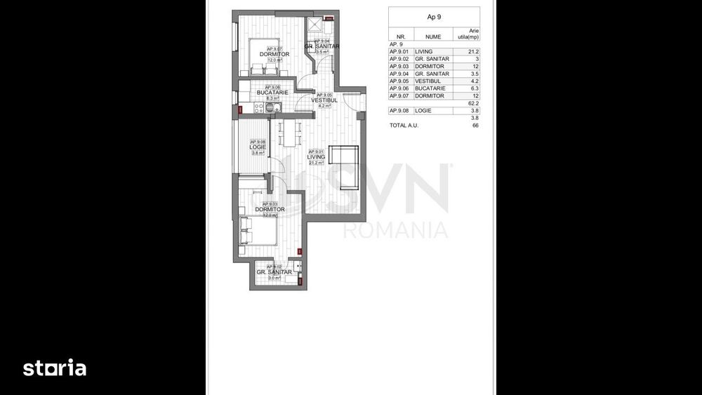 Apartament 3 camere I Bloc Nou I Stefan cel Mare I Metrou I Parcare