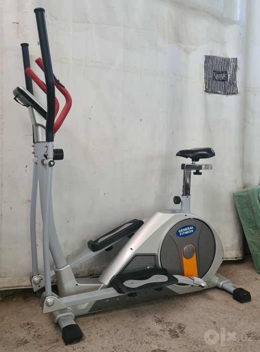 Велотренажёр + лыжи элипс "GENERAL-FITNESS"