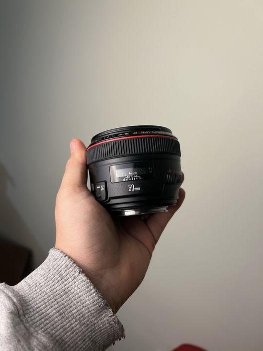 Obiectiv Canon EF 50 1.2 L