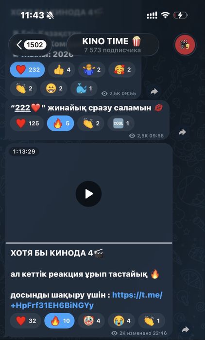 продается телеграм канал