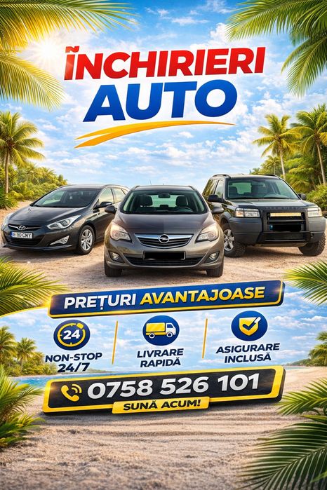 Rent car Otopeni Bucuresti Masina auto dube de inchiriat