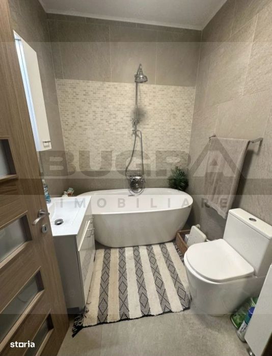 Penthouse de 170mp, terasa de 26mp, mobilat modern, zona Nobori
