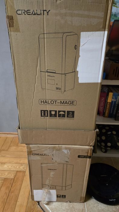 Чисто нов Reality Halot mage и Creality uw - 03