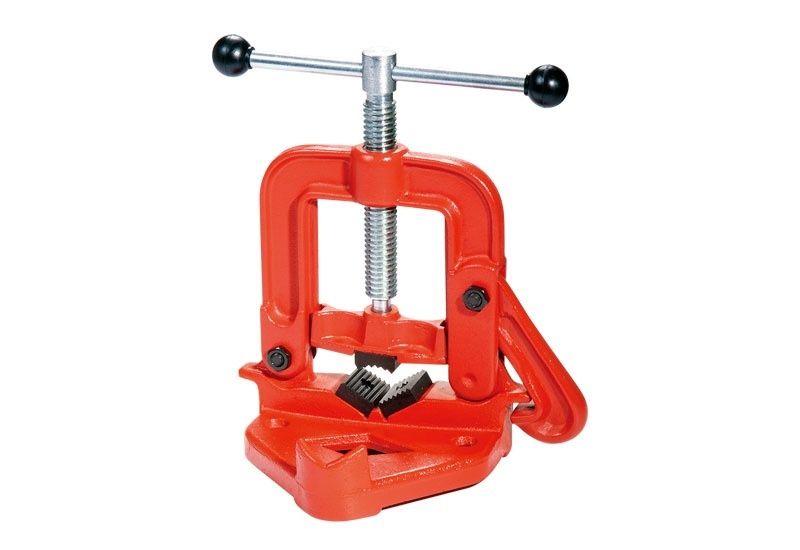 Тиски трубный откидной, цепной.