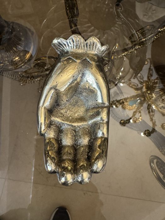 Scrumiera din bronz masiv