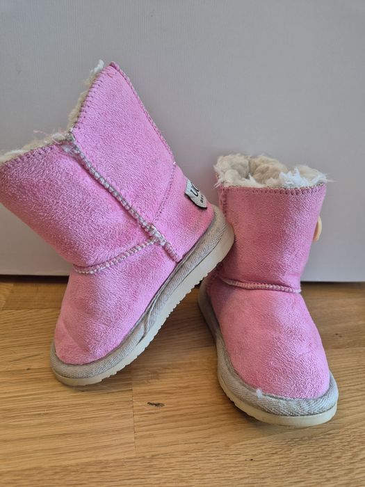 Ghete cizme UGG Australia piele lana 12 cm