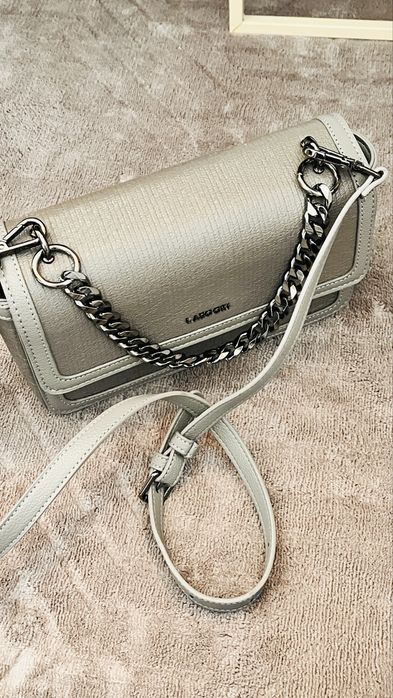 Сива Чантичка през рамо Lasocki