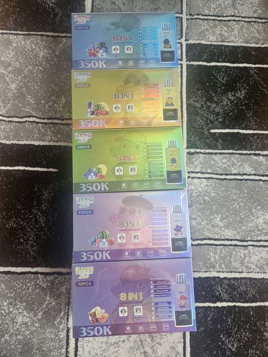 Vape Bang Leader Scoll 350.000 Puffs 8 Arome Display LED