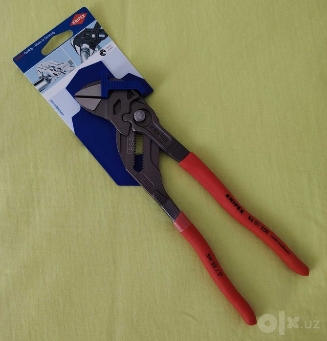 сантехник переставные клещи разводной ключ knipex 250мм новые