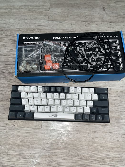 Модель: Pulsar 63ML- WG количество клавиш 63 интерфейс USB