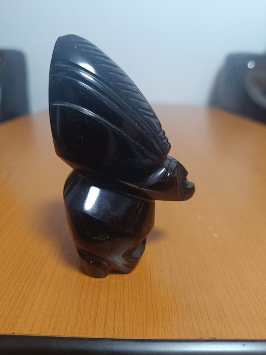Statueta Obsidian. Statueta aztec