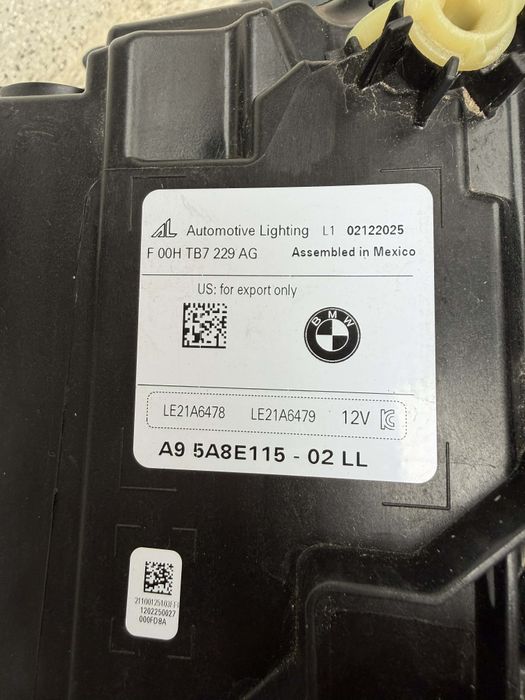 Shadowline LED Adaptive фар за BMW G05 X5 LCI / G06 X6 LCI