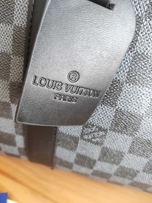 In stoc voiaj, geanta sport piele Louis Vuitton 1109.13