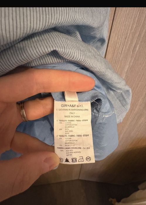 rochie Le Jean de Marithé + François Girbaud din mix de matase