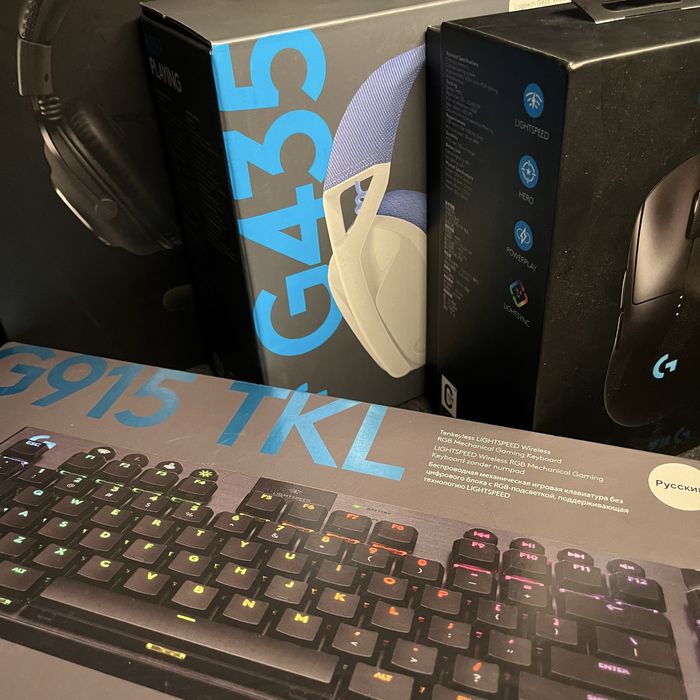 Продам игровые девайсы logitech
