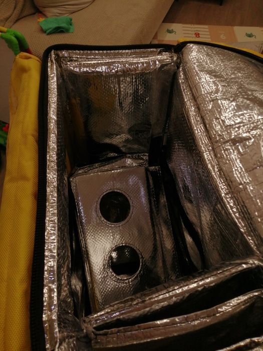 Glovo термосумка для доставки горячей еды