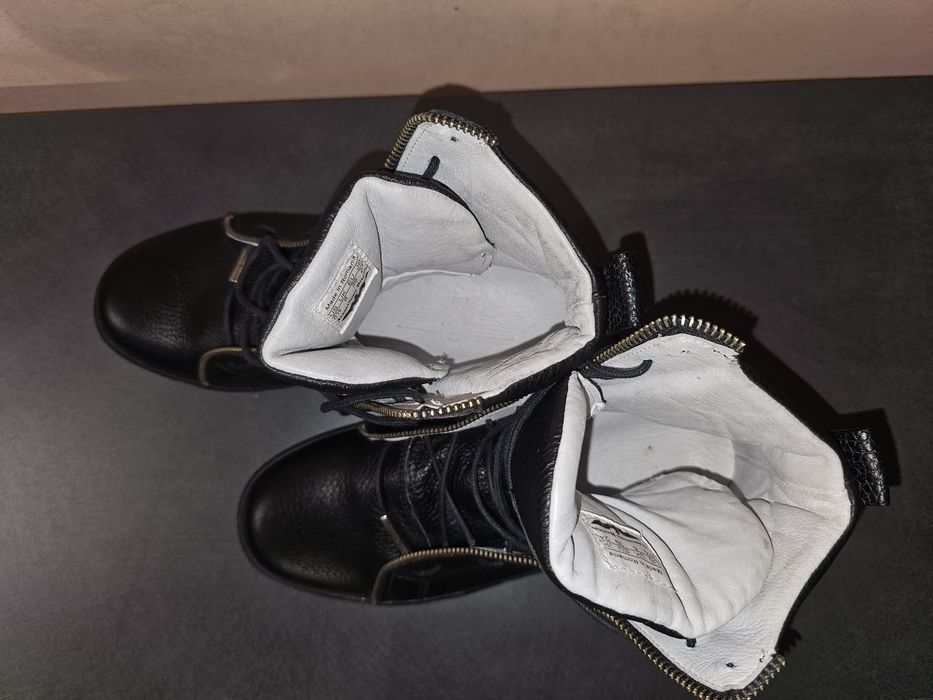 Ghete Alessandro Biaggio Piele Naturala Premium 39 EU / 6 UK