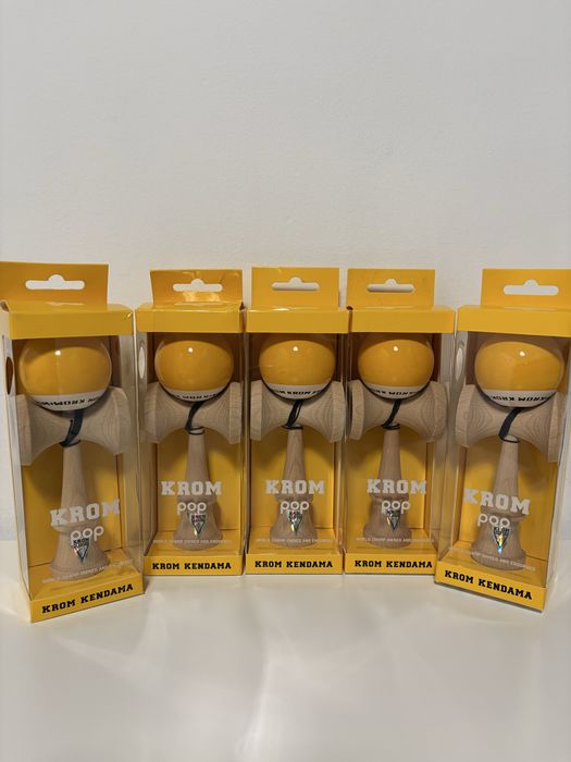 Kendama Krom Pop galbena