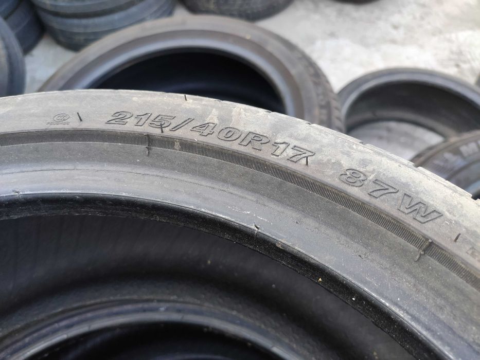 4бр Летни гуми 215 40 17 - Vredestein и Westlake