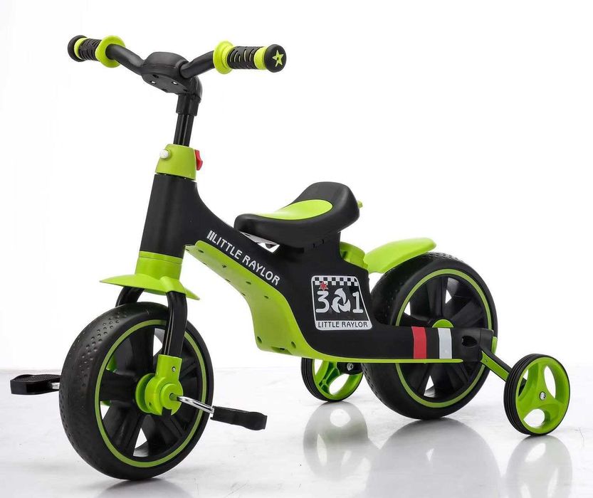 Трёхколёсный велосипед 3-в-1 комфорт и радость, с бесплатной доставкой