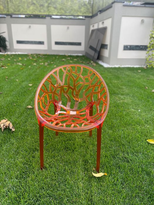 Scaune Crystal curte