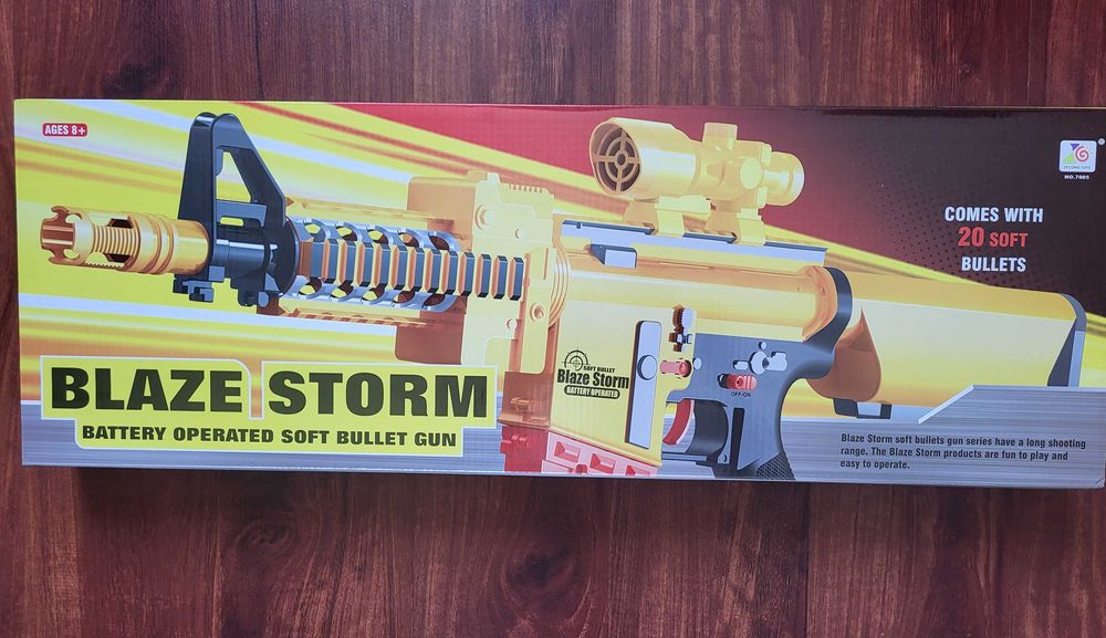 Бластер пистолет автомат